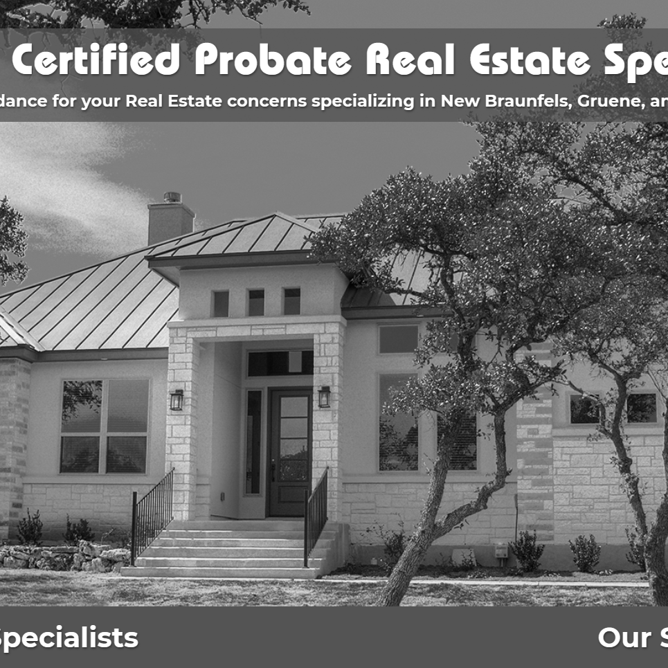 Screenshot of the Probate Consulting web page